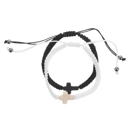 Stile di coppia: rafforza il tuo con il tuo partner indossando braccialetti in stile coordinati che simboleggiano la vostra connessione e la cultura condivisa, bracciale intrecciato a mano, braccialetto di protezione