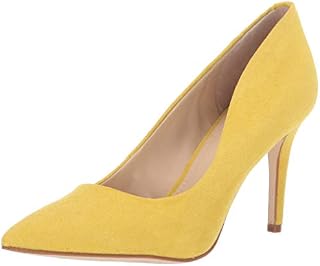 GUESS Women's Bennie Pump, Yellow, 8.5