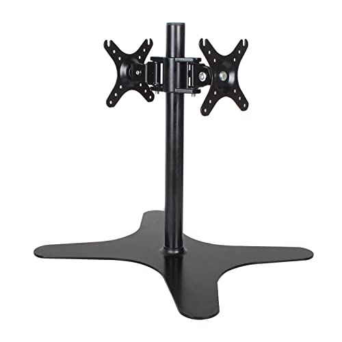 Support double écran TV haut de gamme orientable à 360°