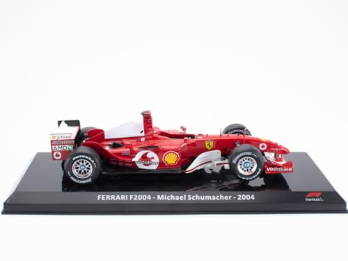 OPO 10   Coche de Fórmula 1 1/24 Compatible con Ferrari F2004   Michael Schumacher   2004   OR033