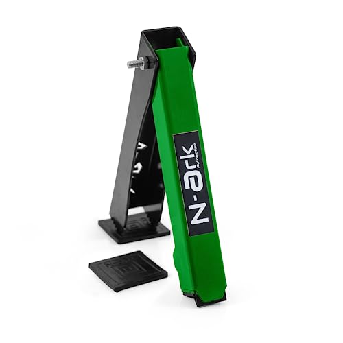N-Ark Automotive Moto Jack for Bike Chain Maintenance, Cleaning, Puncture Check Assistance,Portable & Adjustable Jack for Superbikes (Green)