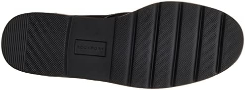 Rockport Women's Kacey Laceup Loafer, Black Patent Synthetic, 8 | Image 3