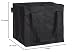Amazon Basics Flaschentasche, 12 Fächer, 0.75 l Flaschen, Schwarz, Einfarbig