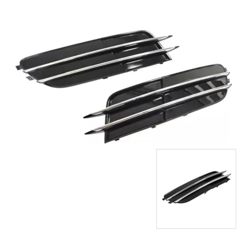 Rejilla parachoques delantero y moldura antiniebla para coche A6 C7 2011 a 2014 un par 4