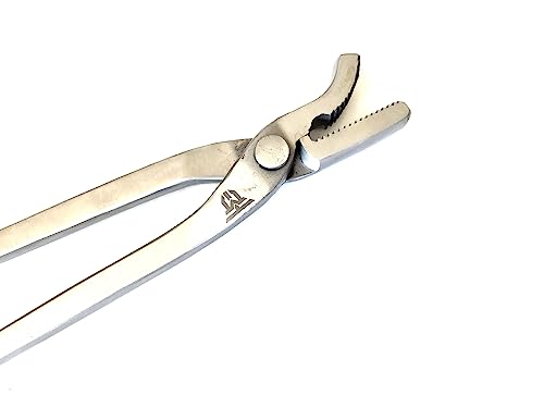 Image of Hoof Curved Jaw Clincher 13 inch, Farrier Tool Hoof Nail Clincher Vanadium Steel Plier