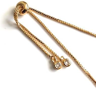 SIFRIMANIA Evil Eye Adjustable Sliding Bead Shiny Bracelet Lucky Charms Jewelry for Women of All Ages - Image 6