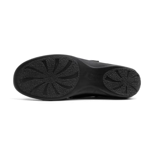 Image of VJH confort Women's Flat Shoes, Slip-on Round Toe Light Weight Comfort Casual Walking Shoes