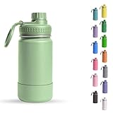 Garrafa térmica infantil - 350ml aço inox 304 parede dupla de i