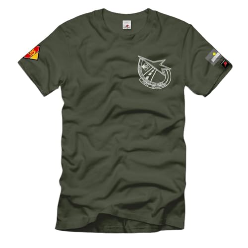 Camiseta con escuadrón de aviadores de caza Fritz Schmenkel Alférez Fuerzas Aéreas #40569, verde oliva, S