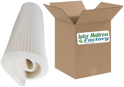 Dunlop Latex Mattress Topper - Firm - 3" - Cal King