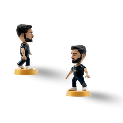 Image of Action Figure, IPL Edition 360 Rotatable Head, Cricket Player for Fans & Collectors (3 Inch Rahul Tewatia)