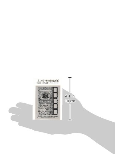 Sello De Caucho Adherente Tim Holtz – Photograph – Ideal Para Técnicas De Angustia Y Scrapbooking