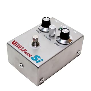 Hand-made Fuzz Pedal, classic fuzz distortion Guitar Pedal Legendary fuzz, True Bypass, DC 9V, Pedal for Electric Guitar Silver Gray - Les Beatles, Paul McCartney, John Lennon, RIngo Starr, George Harrison