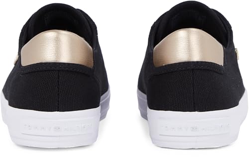 Miniatura 2 de Tommy Hilfiger Sneaker con Suela Vulcanizada Mujer Canvas Lace Up Elegante