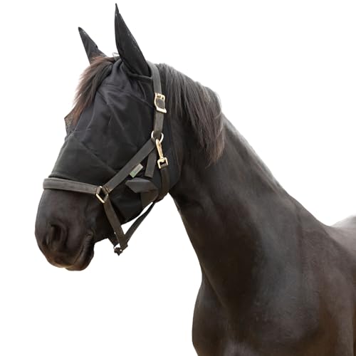 RESISTANCE Premium Horse Fly Mask with Ears - Ultimate Insect Defense