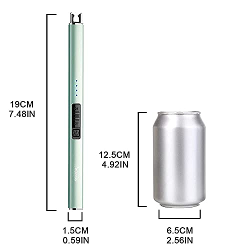 image for SUPRUS Electric Lighter Arc Windproof Flameless USB Rechargeable Light