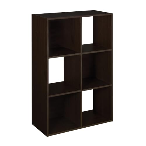 Image of ClosetMaid 78815 Cubeicals Organizer, 6-Cube - Espresso
