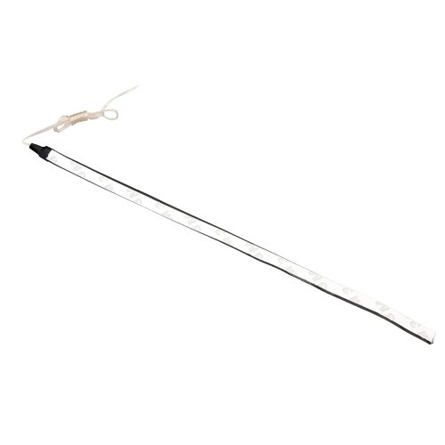 Carchet® 2 strisce adesive 15 led smd 5050 bianco