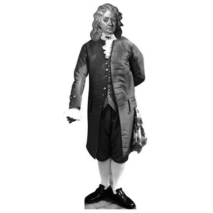 H52702V2 Isaac Newton Cardboard Cutout Standee