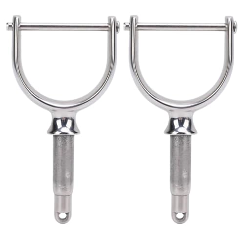 Remos de montaje lateral antivibración en acero inoxidable para estabilizar botes pequeños y kayak