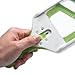 PrepSolutions Adjust-A-Slice & Julienne Mandoline, White & Green – Adjustable Slicer for Fruits and Vegetables