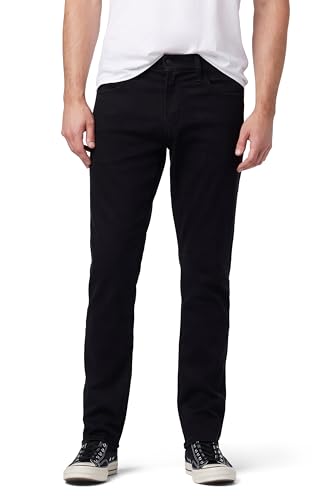Hudson Men's Blake Slim Straight Leg Jean, Black Rinse, 30W x 32L