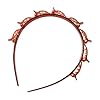 Gekartelde hoofdband met clips, modieuze hoofdband met clips, getand vlechtgereedschap, professionele web-pony-clip voor styling en comfort voor vrouwen en meisjes