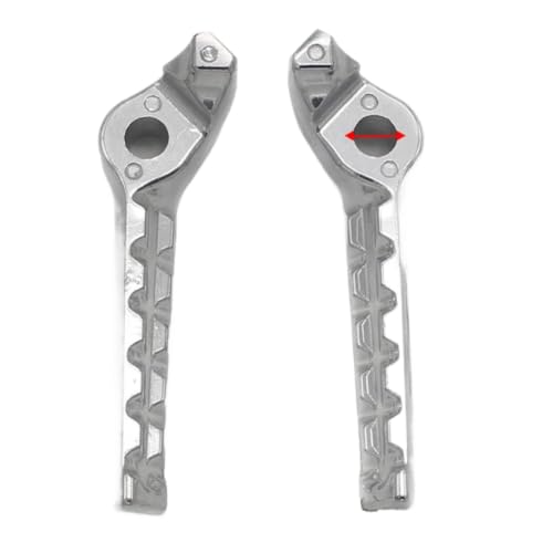 Reposapiés traseros solución holgura para Yamaha WR250X y DT200WR 2