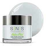 SNS Nail Dip Powder, Gelous Color Dipping Powder - Chichen Itza (Blue, Aqua/Pastel, Seafoam, Cream) - Long-Lasting Dip Nail Color Dip Nail Color Lasts 14 Days - Low Odor & No UV Lamp Needed - 1 Oz