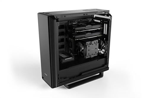 be quiet! Silent Base 802 ATX Midi Tower PC Case | 3 Pure Wings pré-instalados 2 ventiladores | Isolamento acústico | Preto | BG039 - Imagem 10