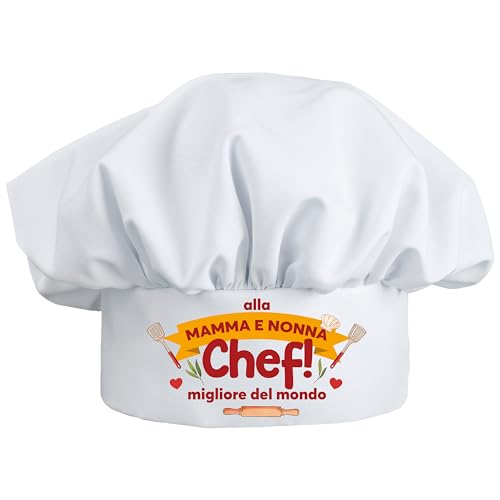 KEÏNELS Originelle Geschenkidee zum Muttertag – Kochmütze Mutter und Oma Chef der besten der Welt – originelle Geschenkideen für die...