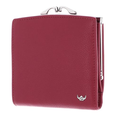 Golden Head Leder Geldbörse Madrid RFID Protect Bügelbörse 2049 Rot