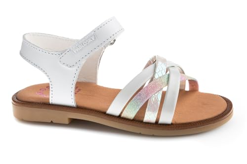 Sandale fille Pablosky Mary 451200 avec semelle respirante et ergonomique en cuir