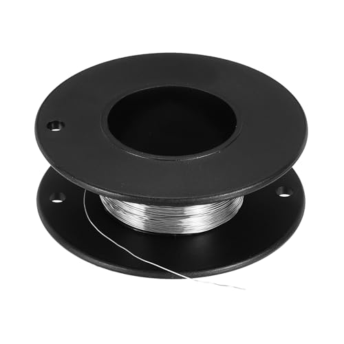 QUARKZMAN 2 Stück 30 Gauge Nichrome Heizdraht 0.25mm x 5m Cr20Ni80 Schneidedraht Widerstandsdraht Hochtemperatur für Reparatur von Elektronischen Komponenten Chemie Technik Heizelemente