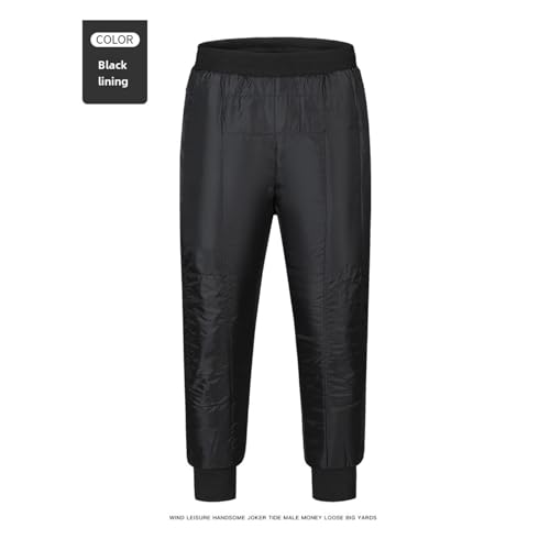 Heated Pants for Men Women Rechargeable Heating Winter Warm Fleece Lined Sweatpants Electric Soft Thermal Trousers4