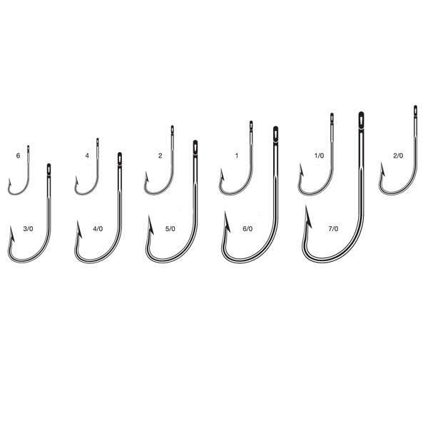 VMC 8255. INOX. Blister25 Größe 1/0