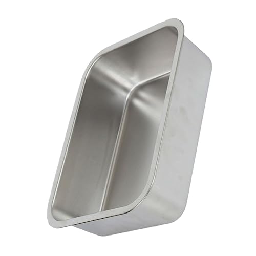 MOLUCKFU 1pc Rice Steamer Home Tableware Flatware Tray Veggie Tray Dinnerware Plates Food Trays Chafing Dishes Chafing Trays Deep Steam Table Pan Hotel Catering Pan Silver Stainless Steel