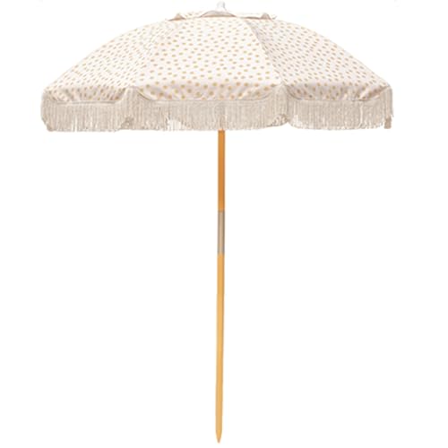 Sombrilla de jardín de lujo con soporte inclinable retro premium