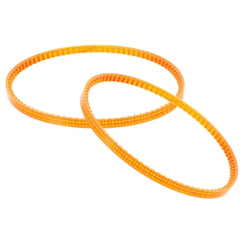 Healeved Correas Reutilizables para Máquina de Algodón de Azúcar 2 Piezas de PVC Resistente Accesorio para Repuesto de Máquinas de Dulces Compatibles Fabricantes de Algodón de Azúcar