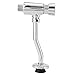 XIASABA G1/2 Urinal Flush Valve Set Wall Mounted Hand Press Flushing Tool Ideal For Bathroom Toilet Quality Copper Material Chrome Plated 3 To 6 Seconds Dela