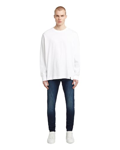 Image of G-STAR RAW Men's Defend Super Slim-Fit Jean in Slander Grey Superstretch
