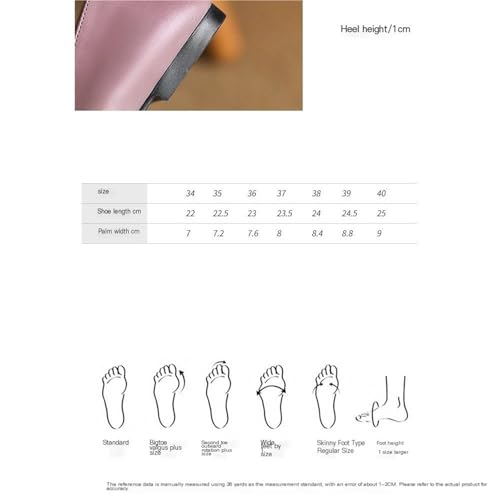 Women's Mary Jane Shoes Female Shallow Ballet Shoes for Women Versatile Chic(Pink,5)2