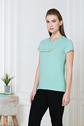 Image of Van Heusen Women's Cotton Relaxed Fit T-Shirt