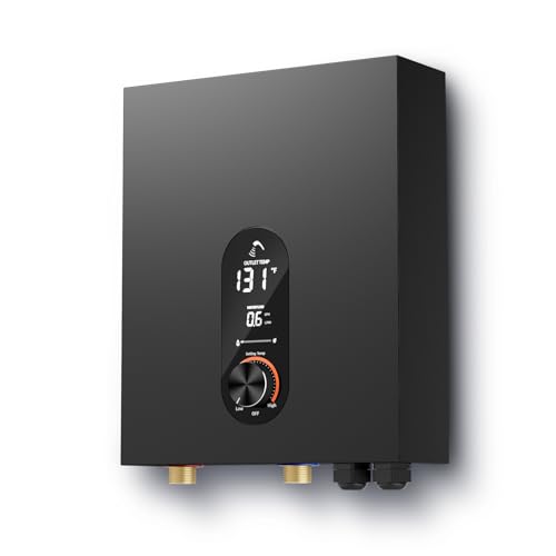 TOTTE 18KW Electric Tankless Water Heater Digital Display