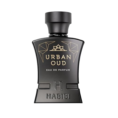 Image of H HABIBI Urban Oud Perfume for Men - 2.5 oz (75ML) Long Lasting Arabian Cologne, Woody Citrus Oud Men Perfume, Luxury Fragrance Gift for Special Occasions