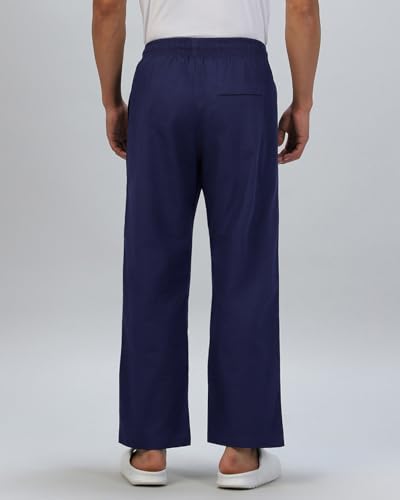 Image of Bewakoof Men's All Over Printed Regular Fit Cotton Pyjamas