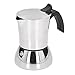 Cafetera para acampar - Moka Pot Acero inoxidable de grado alimenticio Compacto Portátil Práctico Ahorro de tiempo Herramienta de bricolaje para hacer café, 20,6 oz