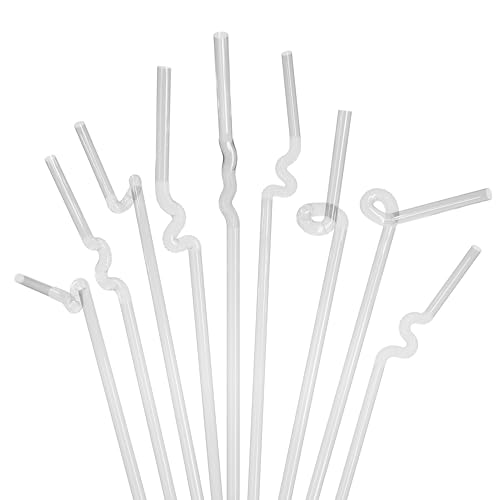 Pitillos flexibles plásticos extendibles de 12.8 pulgadas miniatura 1