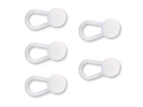 White Pant Extender (Value 5-Pack) - Adds 1" Instantly!