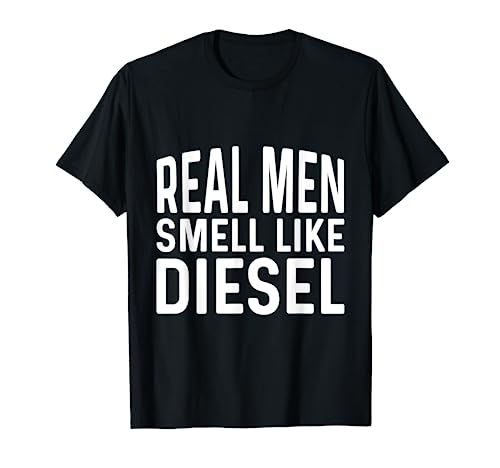 Les vrais hommes sentent le diesel T Shirt - vue 2